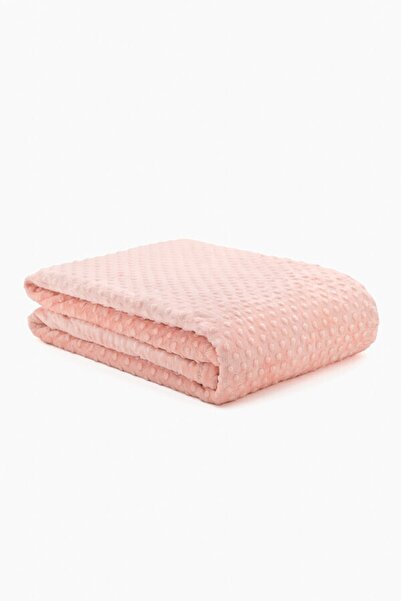 Merinos Pearl Bud Double Blanket - Powder
