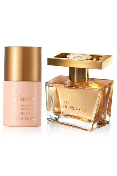 Oriflame Miss Giordani Edp 50 ml Kadın Parfüm + Roll On 2'li Yılbaşı Seti 869...
