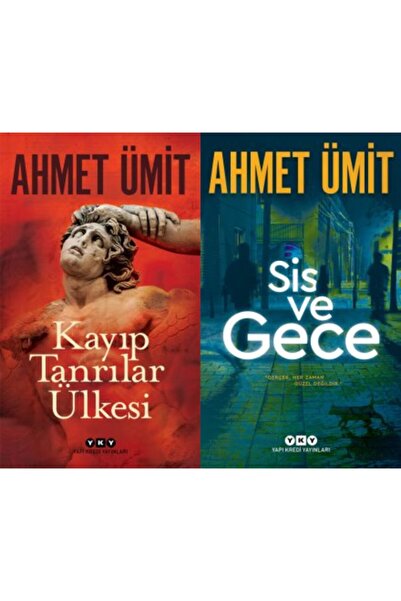 Yapı Kredi Yayınları Ahmet Ümit Kayıp Tanrılar Ülkesi Ve Sis Ve Gece Set