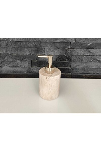 Polen Stone Dozator de săpun lichid din marmură naturală de travertin