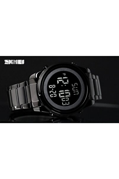 Skmei Dijital Ekran Erkek Kol Saati Metal Kordon 1611