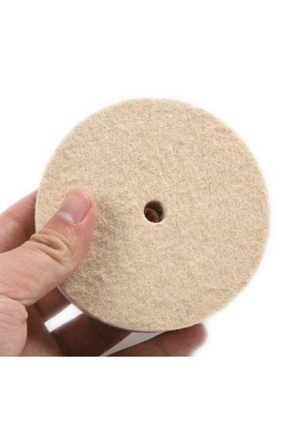 Depolife Jewelry Metal Gold Silver Polishing Polishing Wool Felt Ceramic Marble Plastic Bakelite 100mm