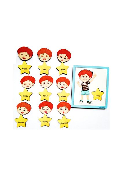 Okuling Emotions / Feelings English Matching Game