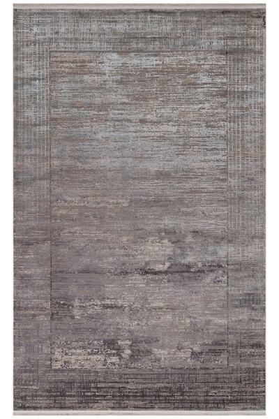 Eko Halı FRESCO FSD 02 D.GREY  Overdyed Yüksek Alçak Dokulu Işıltılı Kaliteli...