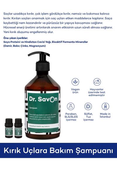 Dr. Savon Kırık Uçlara Bakım Şampuanı