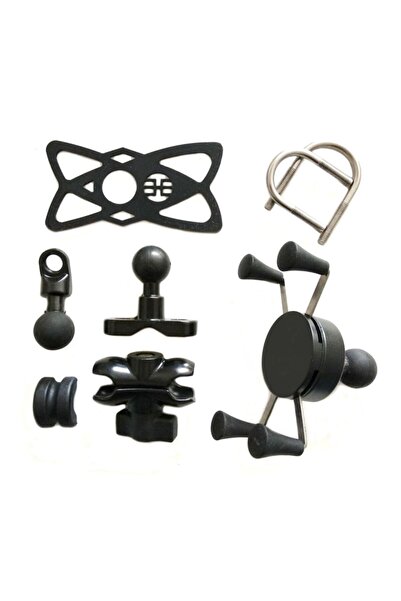 Knmaster X Serisi Ayna Ve Gidon Ayaklı Telefon Tutucu