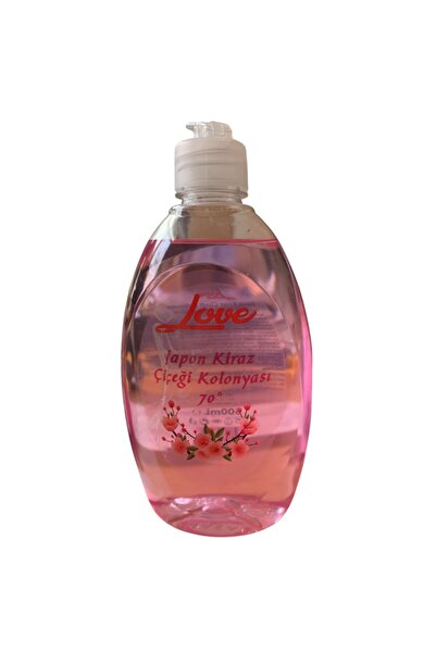 Genel Markalar Love 500ml Japon Kiraz Çiçeği Kolonyası 70 Derece