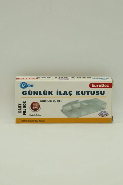 Yeni Listede Olmayan Günlük Ilaç Kutusu