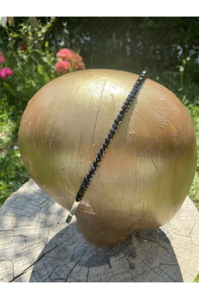 Pearly Handmade Mini coroană de cristal negru