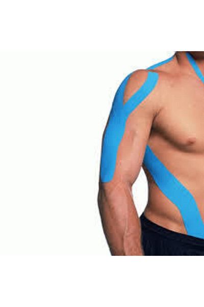 Kifidis Serhat448 - شريط علاج الألم - شريط رياضي Kinesio - لون البشرة 5 سم × 5 م