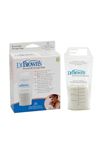 Dr.Brown's Set de 25 de pungi pentru depozitarea laptelui Dr. Brown