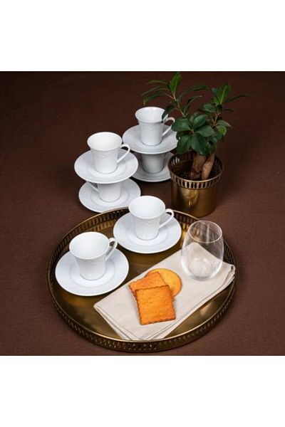 Güral Porselen Brown Bahardalı Suit Set