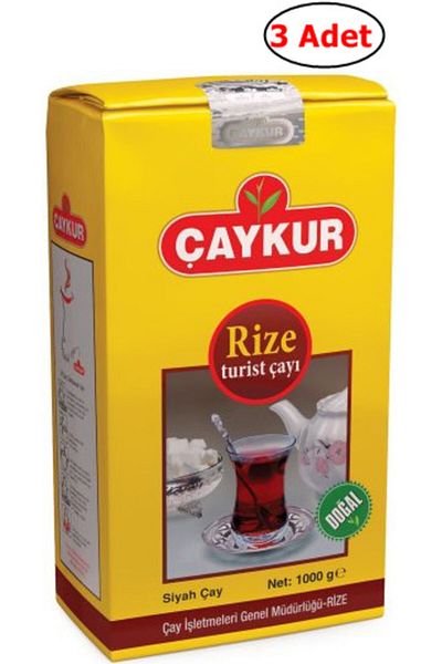 Çaykur Rize Tourist Tea - 1000 Gr 3 Pieces
