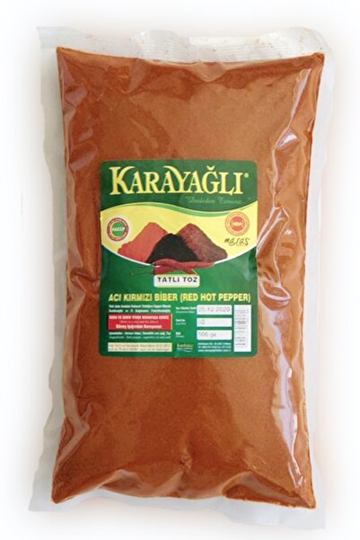 Karayağlı (500 GR) Birinci 1. Kalite Maraş Doğal Tatlı Toz Biber Baharat
