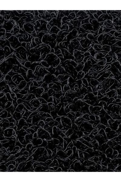 Edoplast 100cm x 250cm Siyah Kıvırcık Halı Paspas 14 mm Yolluk Kaymayan Kayma...