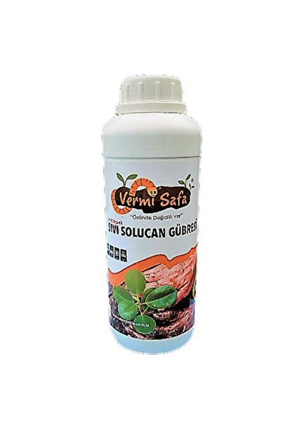 Vermisafa Solucan Gübresi 3 Kg Katı+1 Lt Sıvı