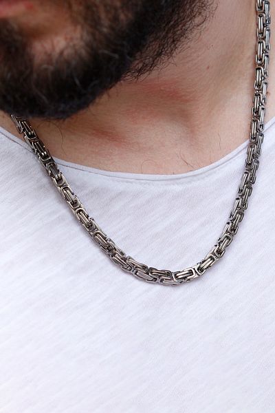 TESBİHCİBABA Season's Trend 316l Steel Necklace Tb9625