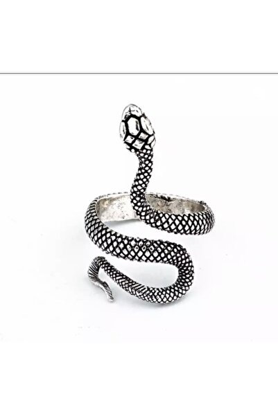 Köstebek خاتم ثعبان ريترو بانك قابل للتعديل