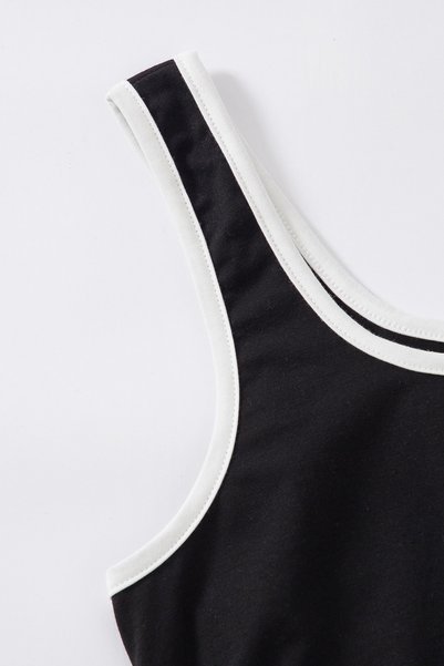 Imoda Kadın Siyah Askılı Pamuklu Pijama Takımı