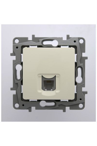 Legrand Beige Salbei Series - 1 X Rj11 Telephone Socket, No Frame