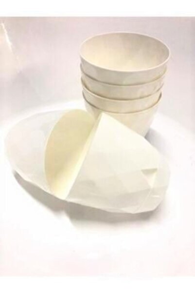Karasu Plastic 6 Pieces Yakamoz Pot 3 Pieces Flower Pot 2.40 lt
