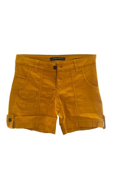 darkzone Mustard Color Women's Shorts