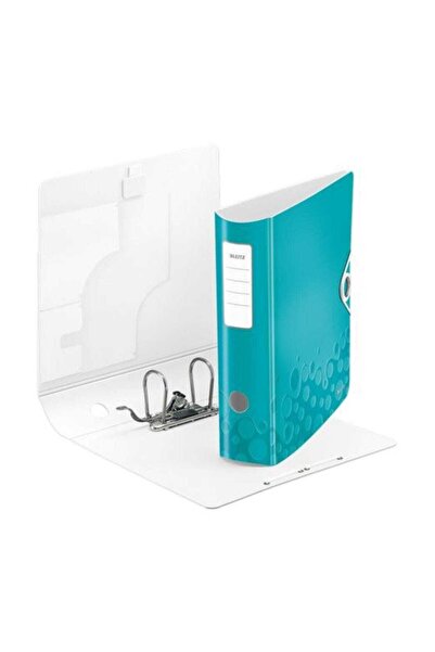 Leitz 1106 Active Wow Glossy Metallic Ice Blue Luxury Large Folder
