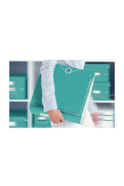 Leitz 1106 Active Wow Glossy Metallic Ice Blue Luxury Large Folder