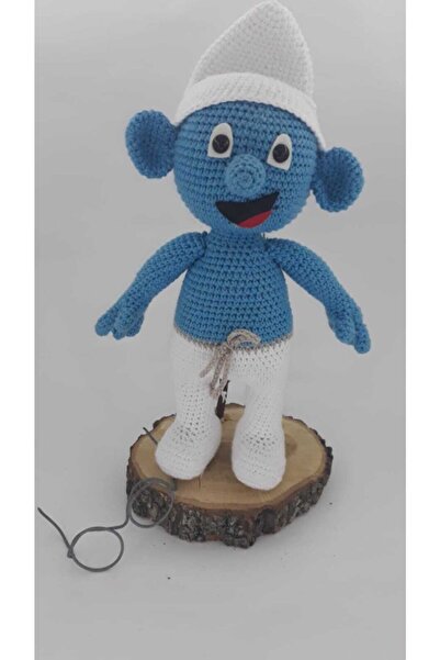 OYUNCAKPARK Gözlüklü Şirin Amigurumi Organik Oyuncak
