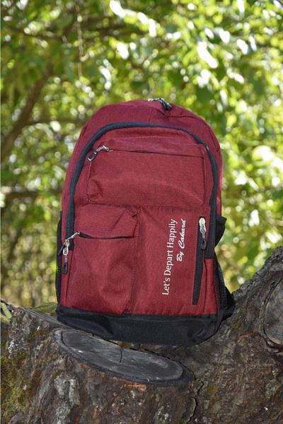 CAKARD Sç00274 Unisex Multi-Compartment Printed School and Camping Backpack