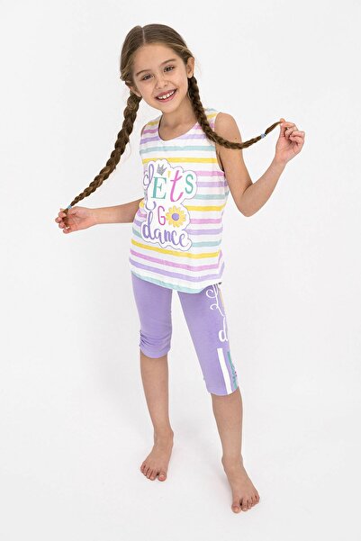 ROLY POLY Orchid Girl's Capri Set - Rolypoly Lets Go Dance