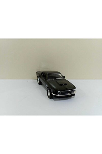 WELLY 1969 Mustang 1/36 Ölçek Çek Bırak Metal Siyah