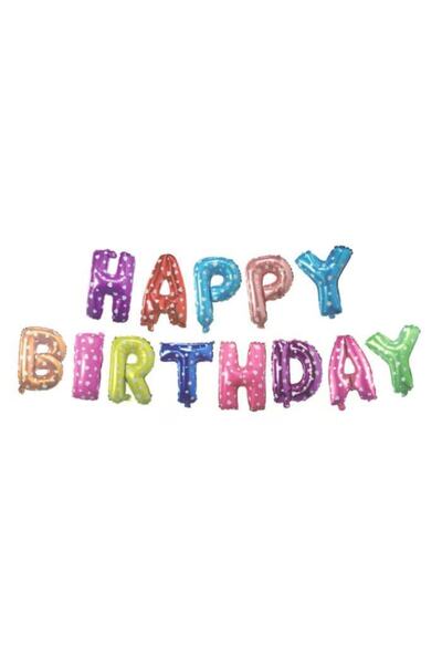 Happyland Happy Birthday Folyo Set Balon