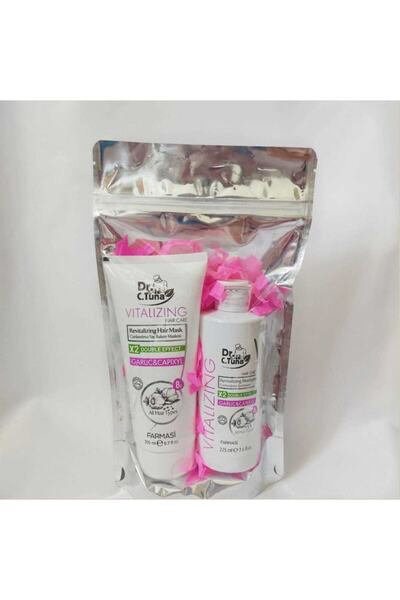 Farmasi Dr.c.tuna Vıtalızıng Sarımsaklı Şampuan Saç Bakım Seti