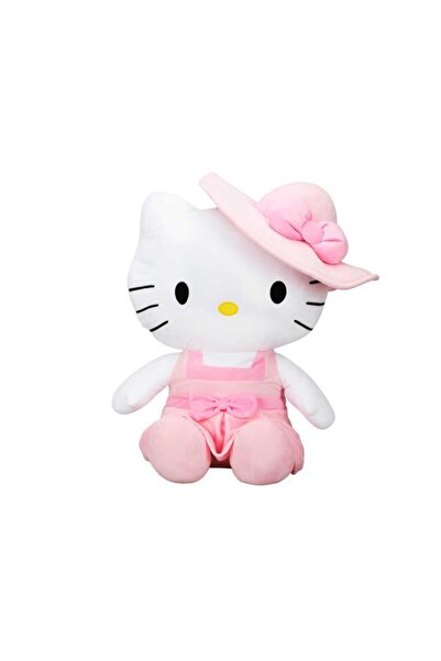 Sunman Hello Kitty Şapkalı Peluş 50 cm. - Mor
