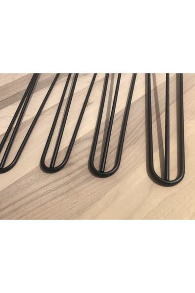 EVMİXX 4 Lü Set 55 Cm Zigon.fiskos.kütük Masa Sehpa Ayakları,ağaç Ahşap Sehpa...