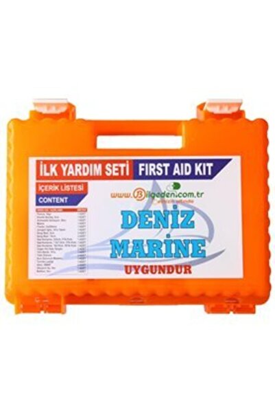 Bilgeden Tekne Yat Için Denizcilik/Marine Uygun Ilkyardım Seti Çantası