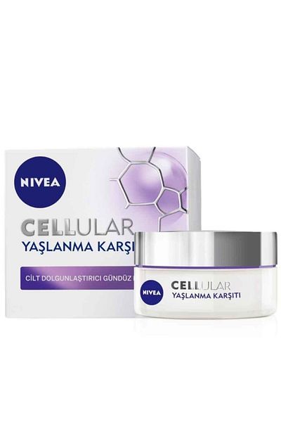 NIVEA Celllular Day Cream Spf15 50 ml - Anti-Aging Day Care Cream 50 Ml-passive