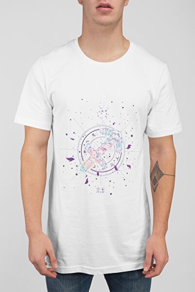 ErTaPassage Beli Strelac Štampano Muški T-shirt - T9916808