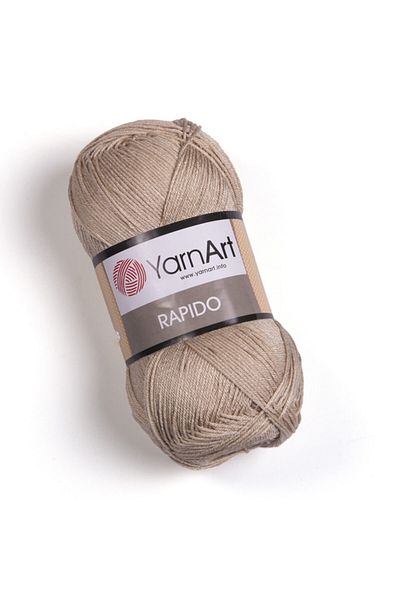 Yarnart Rapıdo - Πλεκτό Χέρι Νήμα Σκούρο Μπεζ-702