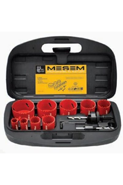 Meşem 13 Parça Bi-metal Panç Delme Testere Seti Metal, Plastik Ve Ahşap Için