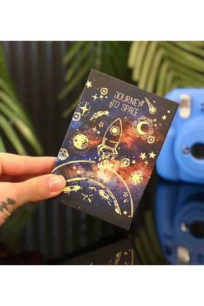Gift Moda Mini Album - Σχεδιασμένο με Space Rocket