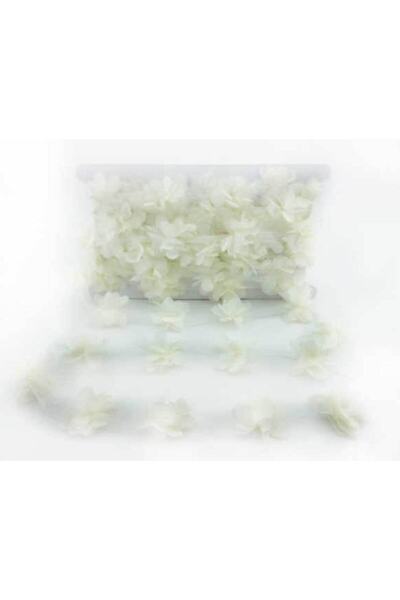 TT Tahtakale Toptancıları Floare din șifon crem tăiată cu laser - din tul (10 metri)