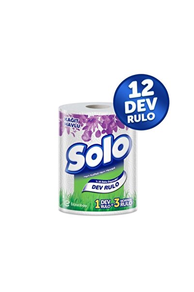 Solo منشفة عملاقة رول 12 عبوة