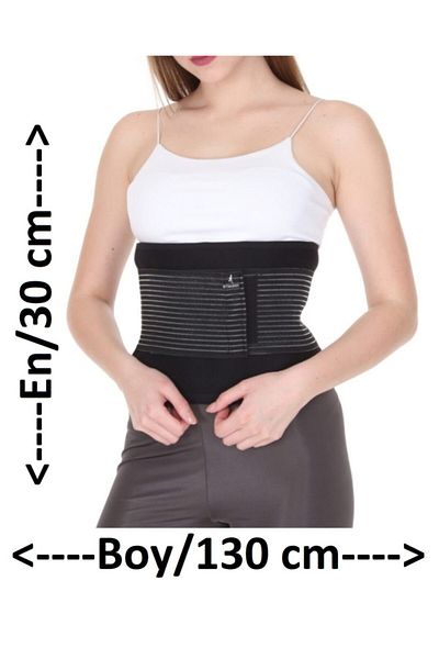 Dr. Cornell Neoprene Sports Belt - Thermal Sauna, Belt Waist Corset, Oversized (130 X 30 cm)
