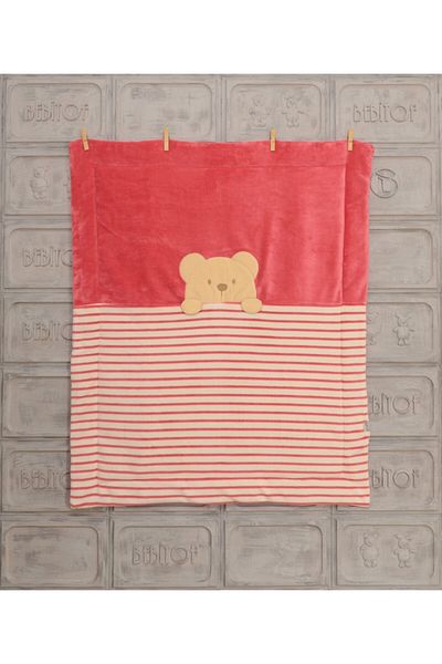 Bebitof Hidden Teddy Bear Fiber Blanket