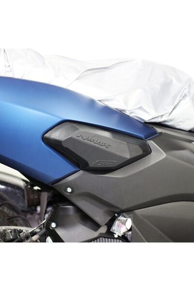 GP KOMPOZİT Yamaha Nmax 125-155 2015-2020 Uyumlu Bacak Ve Grenaj Koruma Seti Siyah