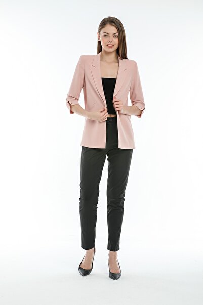 SİSLİNE Kadın Crep Blazer Ceket