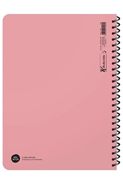 KESKİN COLOR Feeling Things 16.5*22.5 80 Sheets Checked Sticker Notebook What Am I The Sweetest in the World?