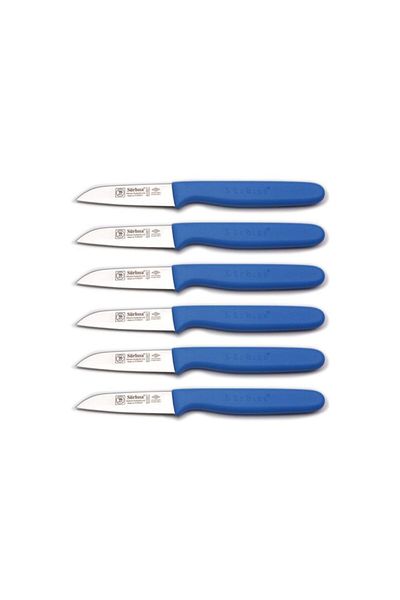 Sürbisa Gryl Sürmene Fruit Knife Set of 6 - Blue Lyrg 1049022